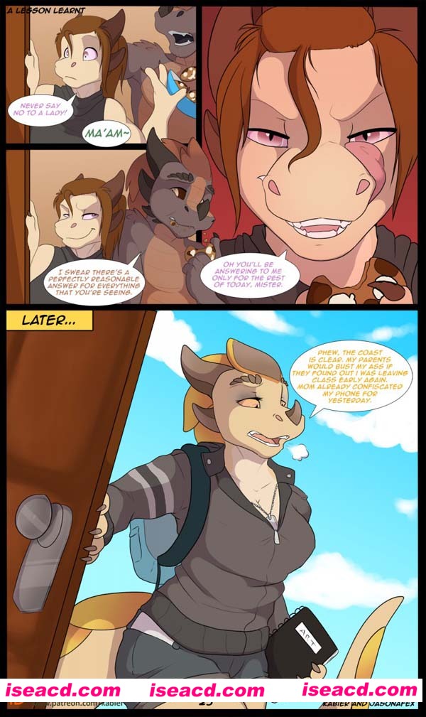 [furry兽 人][漫画]【Kasier&Jasonfex】[A lesson learnt][全一话][百度云][未汉化][百度盘]