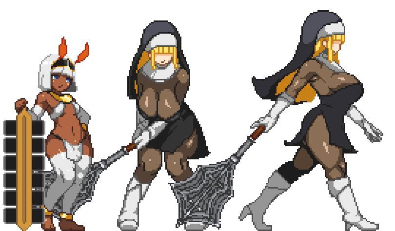 【日式ACT/汉化/全动态像素风】王女的复国计划 (王女のレコンキスタ) V0.32 汉化版【230M/更新汉化】