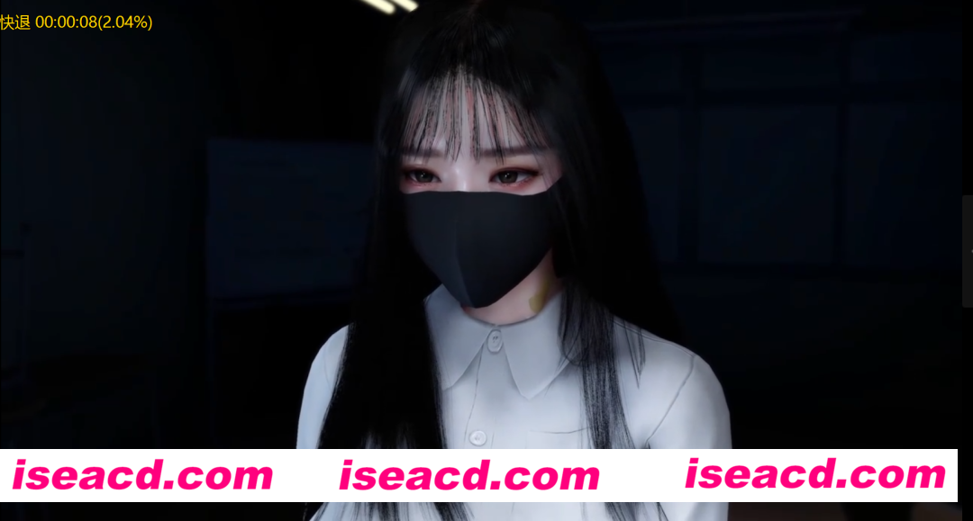 【3D动画/步兵】VAM新作：油腻大叔与黑丝口罩御姐 1+2 步兵版【400M/CV】