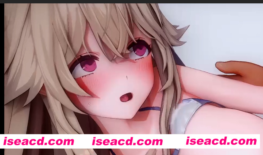 【MMD/中文/步兵】dlaldn 3月新作：碧蓝航线-可可爱爱白丝巨乳安克雷奇 中文步兵版【300M/CV】