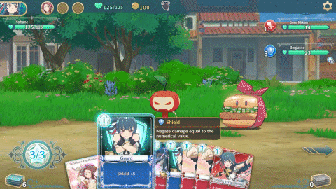 【卡牌养成RPG/中文/LL同人】幻日夜羽 – 蜃景努玛梓 V1.0 官方中文硬盘版【1G/新作】