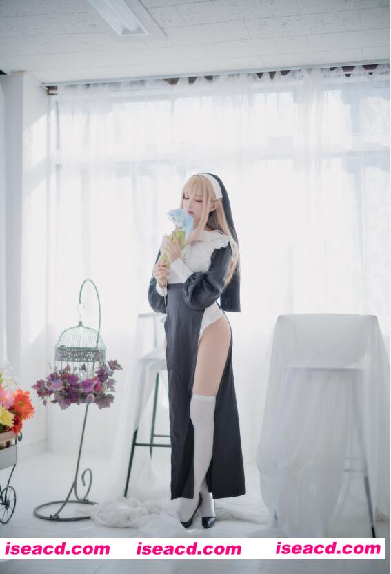 【cosplay】shika 小鹿鹿 – 修女修女为什么不好好穿衣服 16P 【100M】