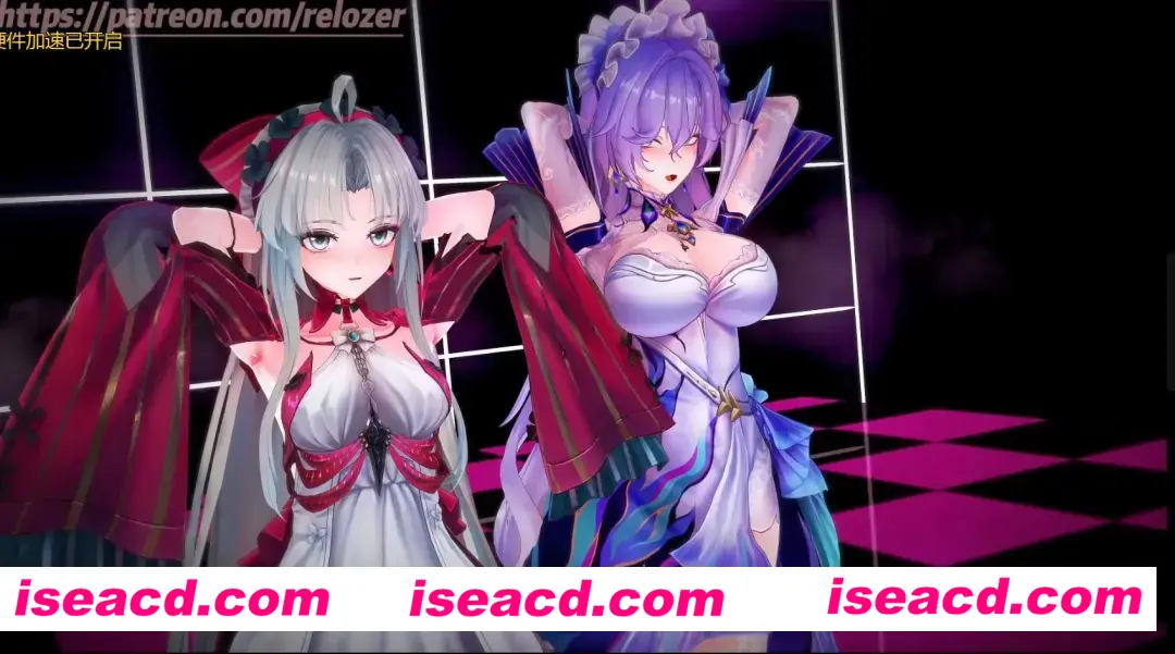 【MMD/中文/步兵】relozer作品：催眠变态家主 坎特蕾拉&柯莱塔 NTR [1V]【300M/CV】