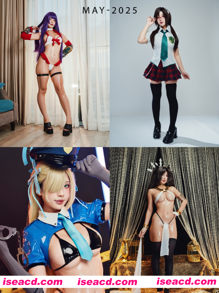 【COSPLAY/合集/带视频/步兵】PuyPuy Chan 5月组合包 May-2025 Bundle 玛尔达/一之濑明日奈/真希波/伊什塔尔[527P-9V]【18G】