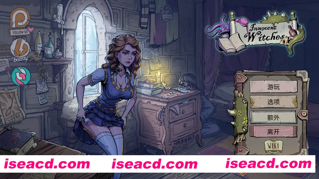 【互动SLG/官中/动态/PC+安卓】调教赫敏2 无辜的女巫 Innocent Witches Ver0.12 Alpha 官方中文+全回想作弊版【4.37G】