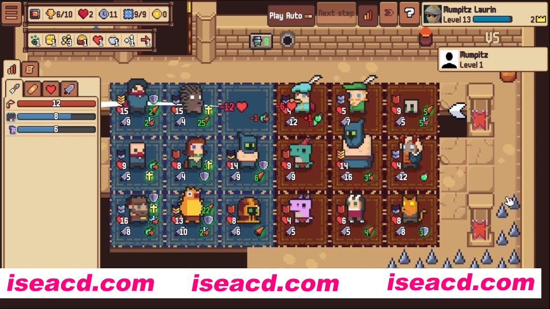 [策略战棋SLG/中文/2D] 自走骑士团/Tiny Auto Knights v1.2.1 官方中文版 [300M/新作]