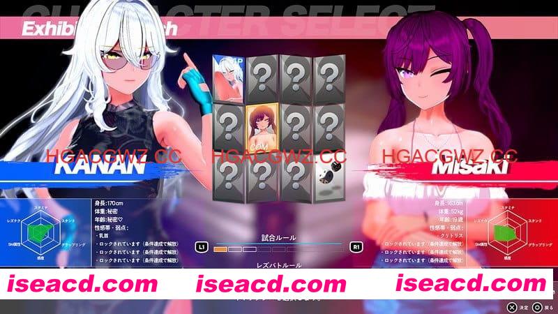 【3D/中文/动态】女同格斗！a0.41b官方中文版【PC/3.9G】Lesbian Battle!a0.41b