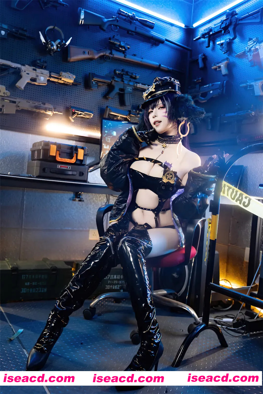 『套图』碧蓝航线 武藏 女警 – 二佐Nisa[25P 122MB]