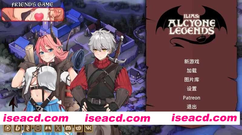 [爆款SLG/AI汉化/动态CG] 伊利亚斯：阿尔西奥妮传说/Ilias: Alcyone Legends Ver0.9 AI汉化版 [2.3G/新作]